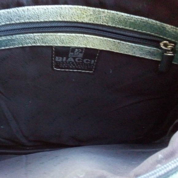 BIACCI purse handbag hand-painted multicoloured medium size - Picture 9 of 9